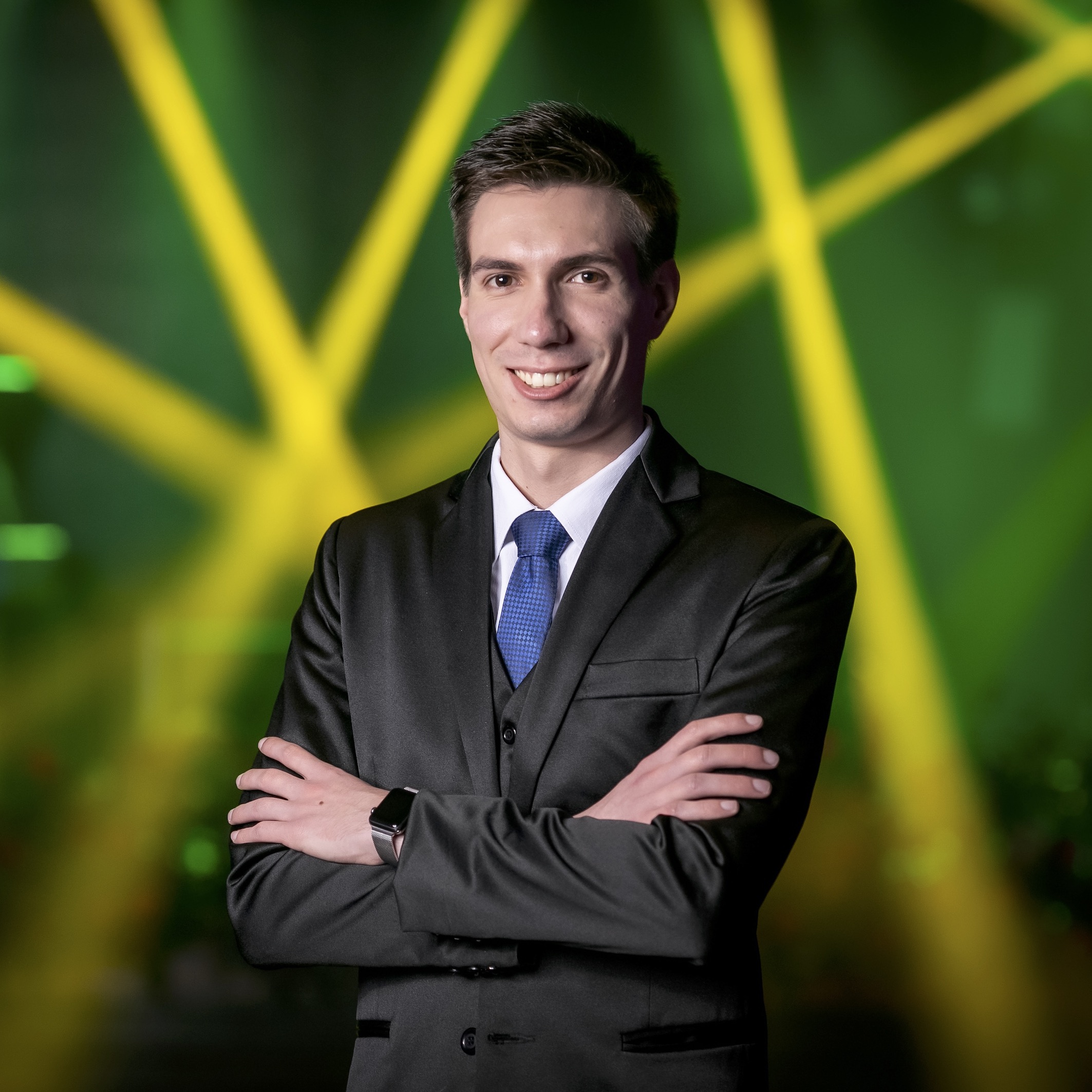 Photo of Bruno Sousa in a Suit